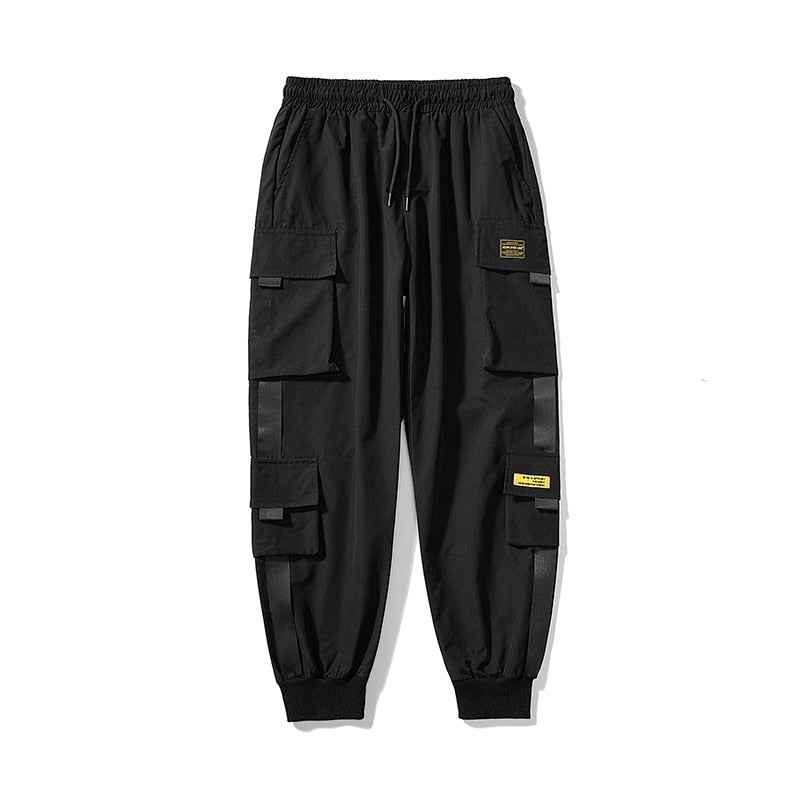 Streetwear Black Pants Women Korean Style Elastic Waist Sweatpants Baggy Pants Summer Autumn Hip Hop Harajuku Trousers Women - aurelia-clothing-8955
