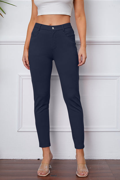 Stretchy Stitch Pants by Basic Bae - aurelia-clothing-8955