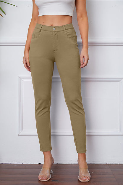 Stretchy Stitch Pants by Basic Bae - aurelia-clothing-8955