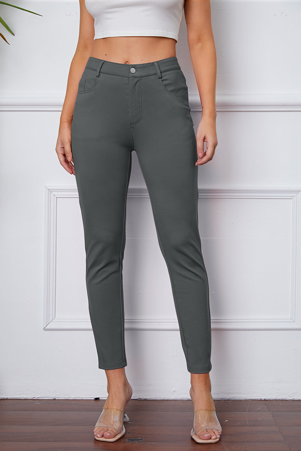 Stretchy Stitch Pants by Basic Bae - aurelia-clothing-8955