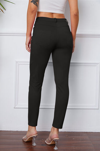 Stretchy Stitch Pants by Basic Bae - aurelia-clothing-8955