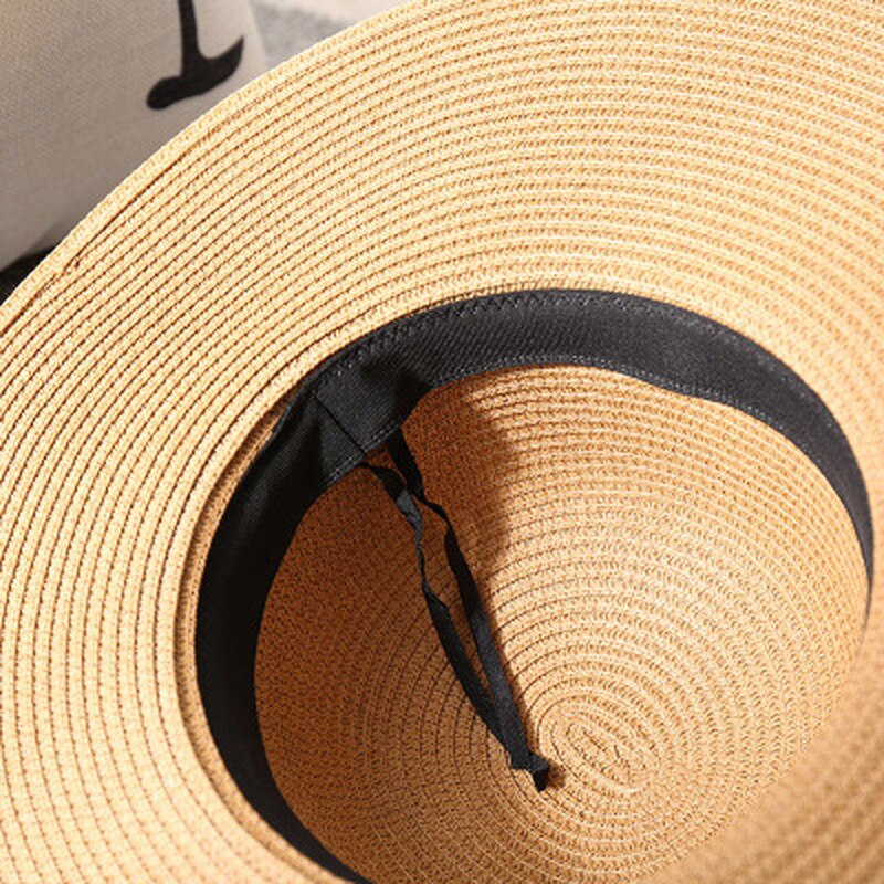 Summer Straw Hat Woman Beach Sun Hats - Free Shipping - aurelia-clothing-8955