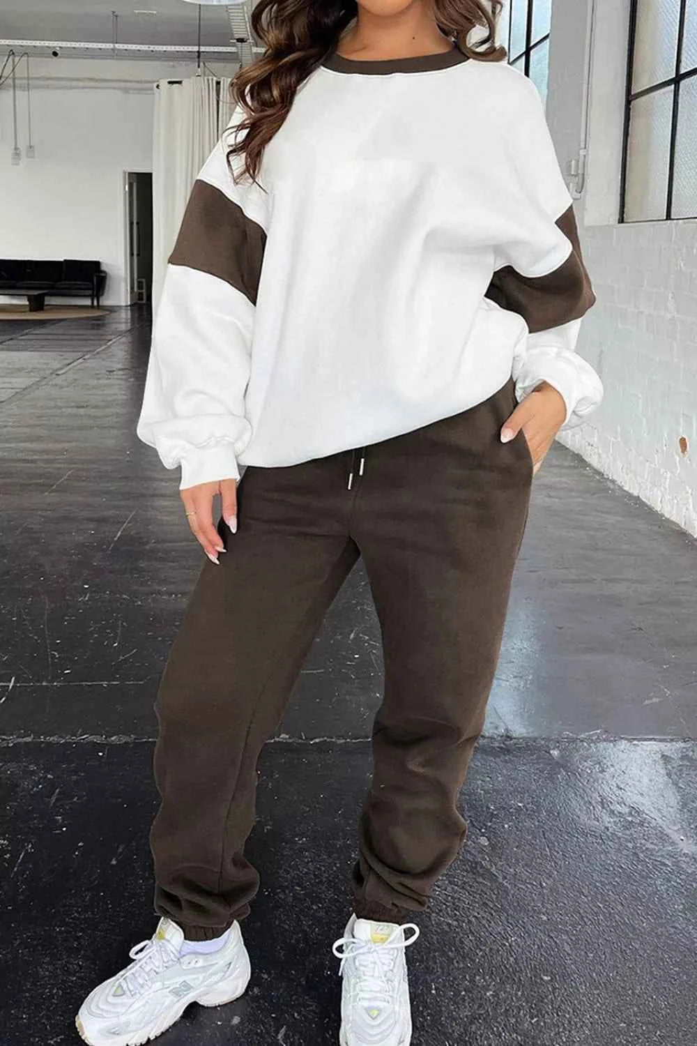 Sweatshirt and Joggers Active Set-Free Shipping - aurelia-clothing-8955