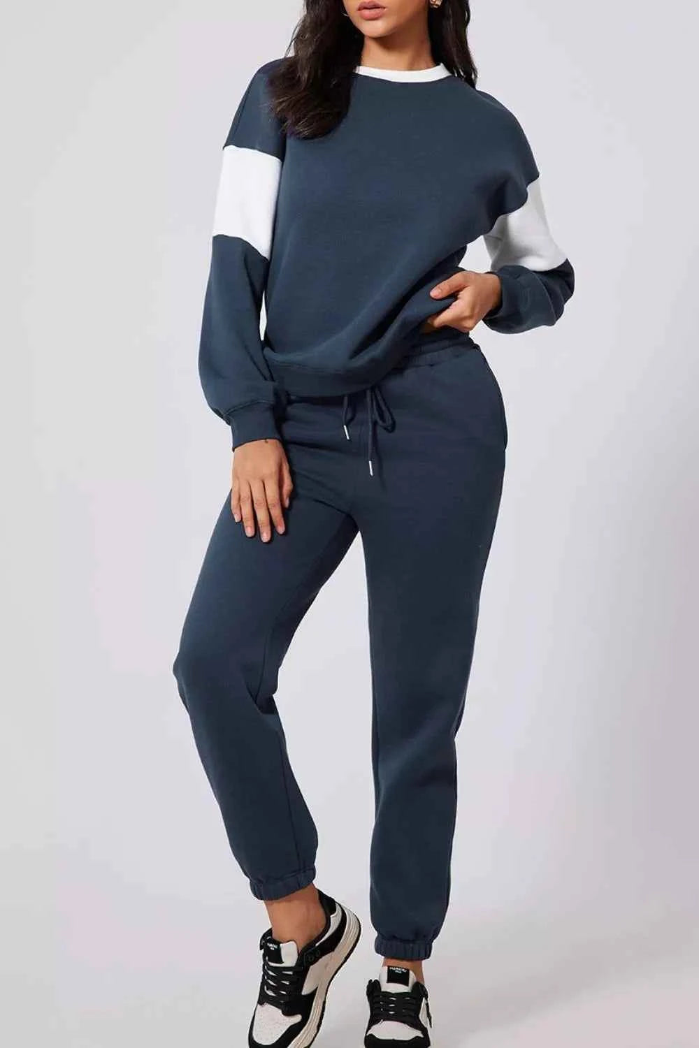 Sweatshirt and Joggers Active Set-Free Shipping - aurelia-clothing-8955