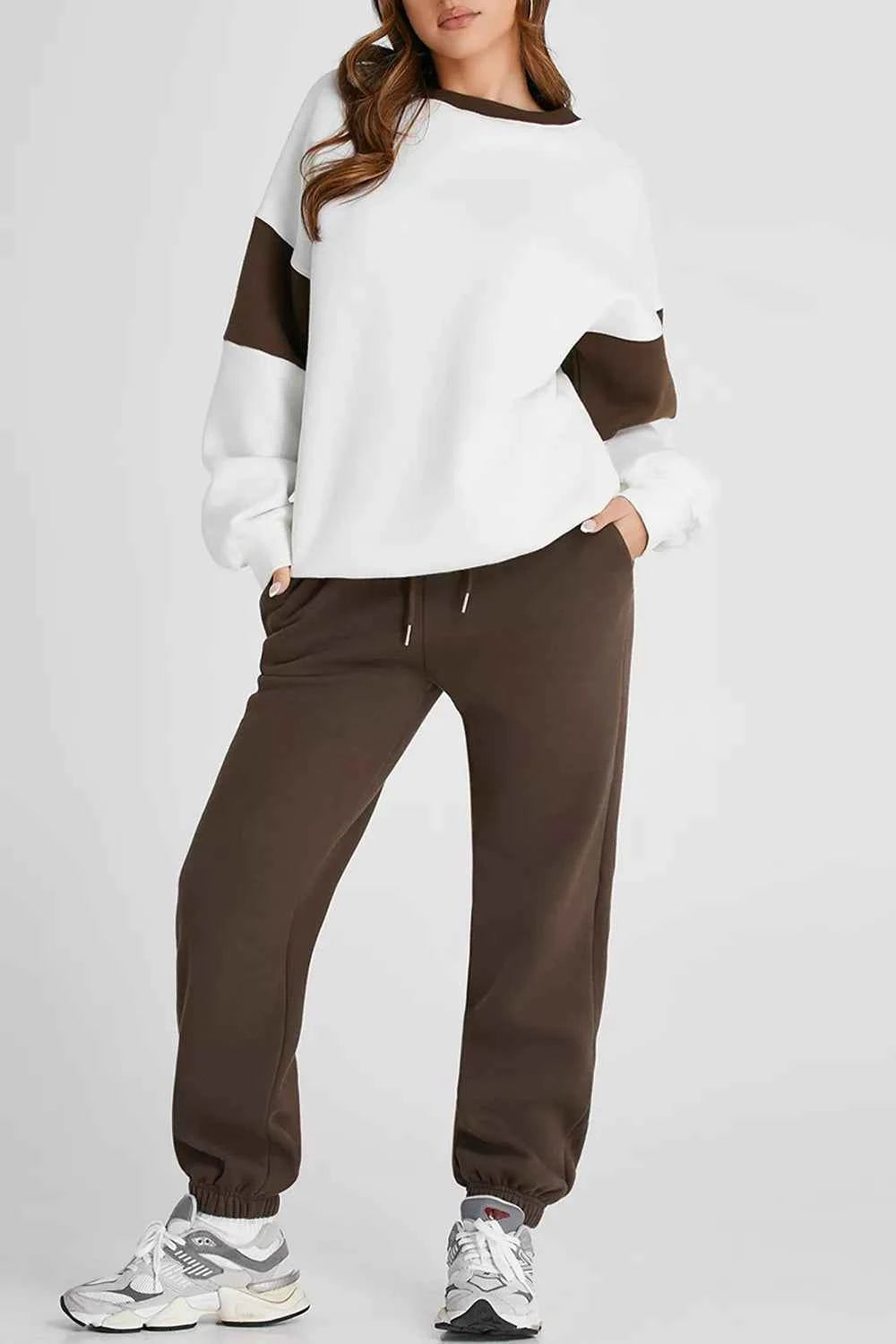 Sweatshirt and Joggers Active Set-Free Shipping - aurelia-clothing-8955
