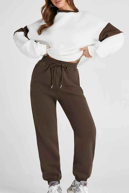 Sweatshirt and Joggers Active Set-Free Shipping - aurelia-clothing-8955