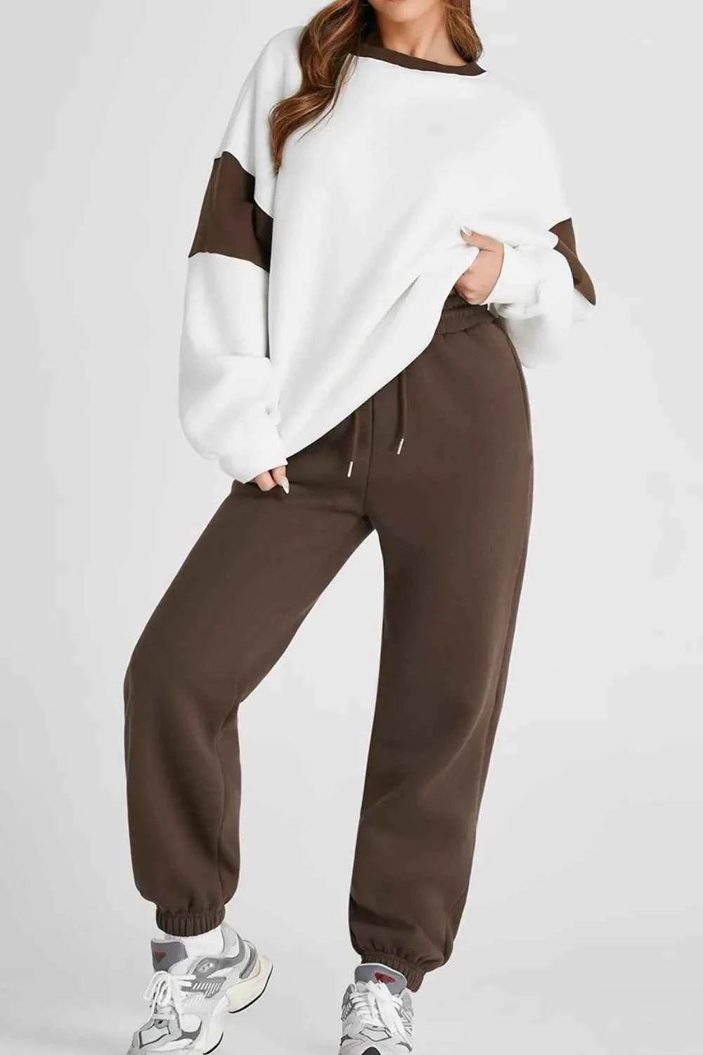 Sweatshirt and Joggers Active Set-Free Shipping - aurelia-clothing-8955