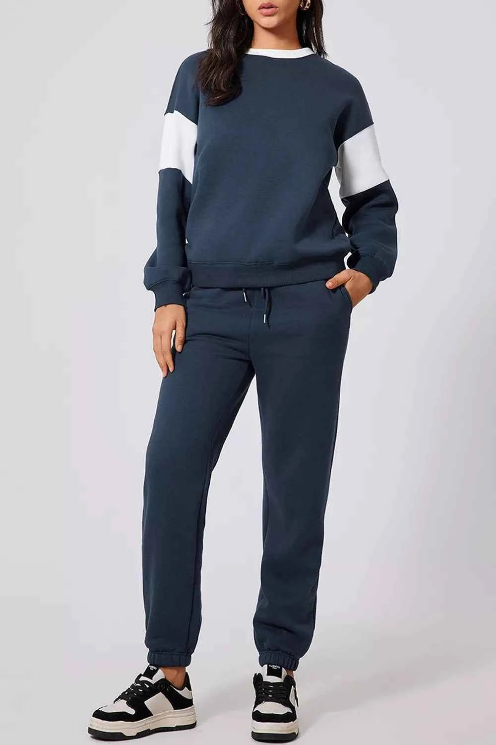Sweatshirt and Joggers Active Set-Free Shipping - aurelia-clothing-8955