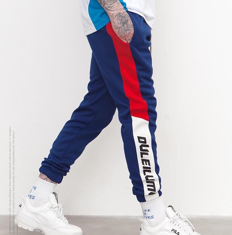 Sweatswear Pants Printing Side Stripe Pockets Men Vintage Sweatpants - Free Shipping - aurelia-clothing-8955