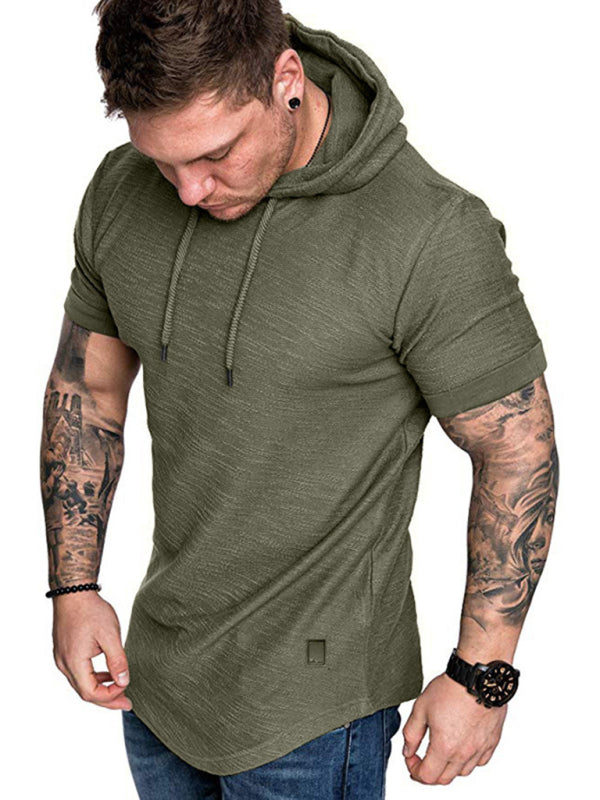 T-shirt sports casual sweater mens hoodie - Free Shipping - aurelia-clothing-8955