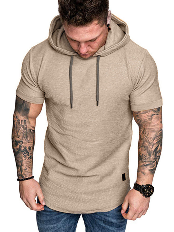 T-shirt sports casual sweater mens hoodie - Free Shipping - aurelia-clothing-8955