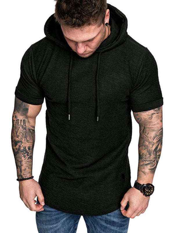 T-shirt sports casual sweater mens hoodie - Free Shipping - aurelia-clothing-8955
