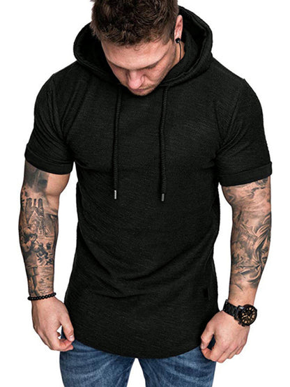 T-shirt sports casual sweater mens hoodie - Free Shipping - aurelia-clothing-8955