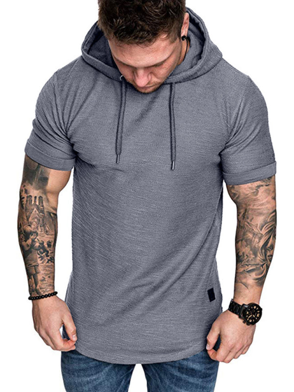 T-shirt sports casual sweater mens hoodie - Free Shipping - aurelia-clothing-8955