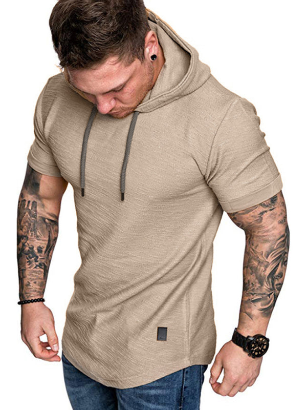 T-shirt sports casual sweater mens hoodie - Free Shipping - aurelia-clothing-8955