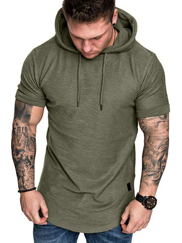 T-shirt sports casual sweater mens hoodie - Free Shipping - aurelia-clothing-8955