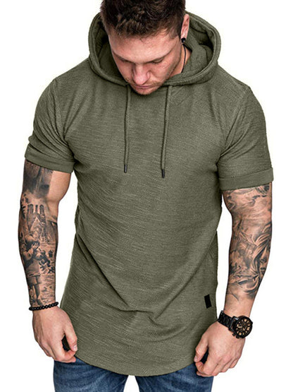T-shirt sports casual sweater mens hoodie - Free Shipping - aurelia-clothing-8955
