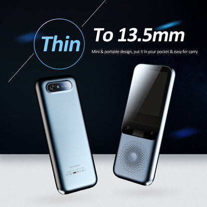 T11 Intelligent Voice Translator 14 Countries 138 Languages WIFI Camera Recording Intelligent Voice Translator - Free Shipping - aurelia-clothing-8955