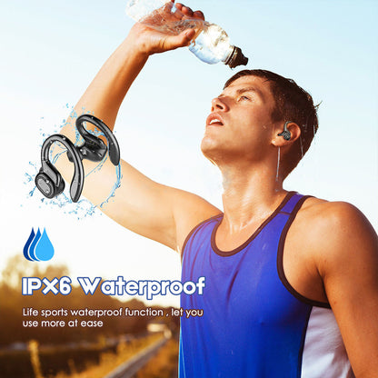 TWS True Wireless Bluetooth Headset 5.0 Digital Display Charging Bin Hanging Ear Sports Headset VV2 - Free Shipping - aurelia-clothing-8955