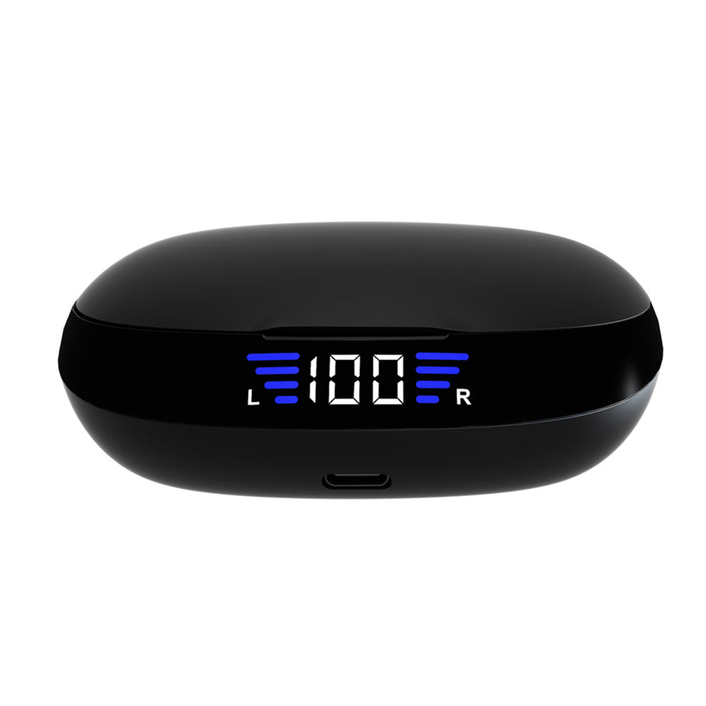 TWS True Wireless Bluetooth Headset 5.0 Digital Display Charging Bin Hanging Ear Sports Headset VV2 - Free Shipping - aurelia-clothing-8955