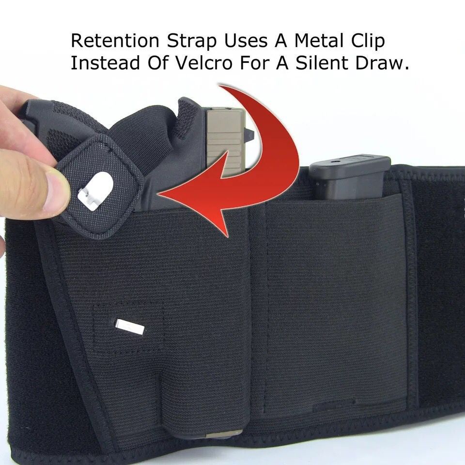 Tactical Pistol Holster Military Portable Hidden Holster Wide Belt Mobile Phone Holster Outdoor Hunting Shooting Defense Holster - Free Shipping - aurelia-clothing-8955