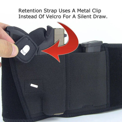 Tactical Pistol Holster Military Portable Hidden Holster Wide Belt Mobile Phone Holster Outdoor Hunting Shooting Defense Holster - Free Shipping - aurelia-clothing-8955