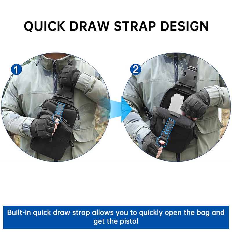 Tactical Pistol Transport Bag with Holster-Free Shipping - aurelia-clothing-8955