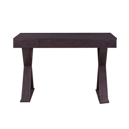 Techni Mobili Trendy Writing Desk with Drawer, Espresso - Free Shipping - aurelia-clothing-8955