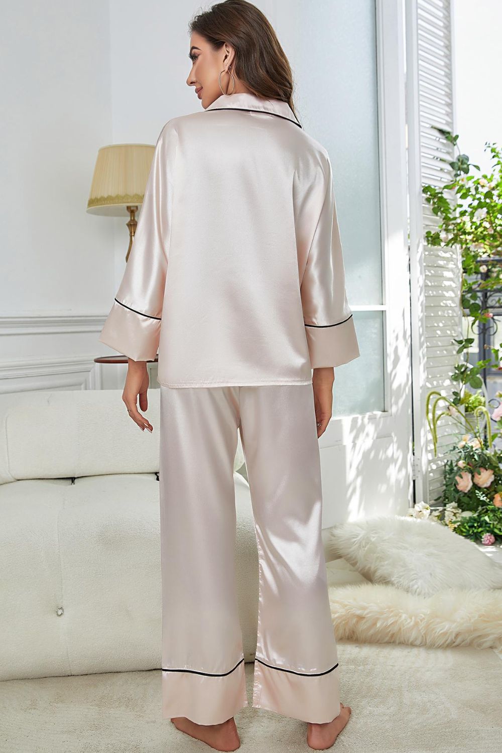 Top and Pants Pajama Set-Free Shipping - aurelia-clothing-8955