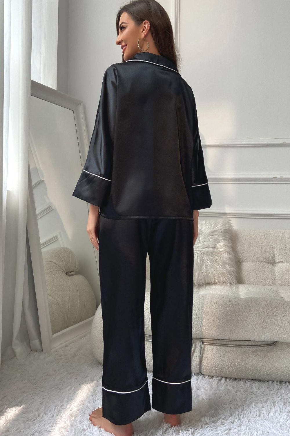 Top and Pants Pajama Set-Free Shipping - aurelia-clothing-8955