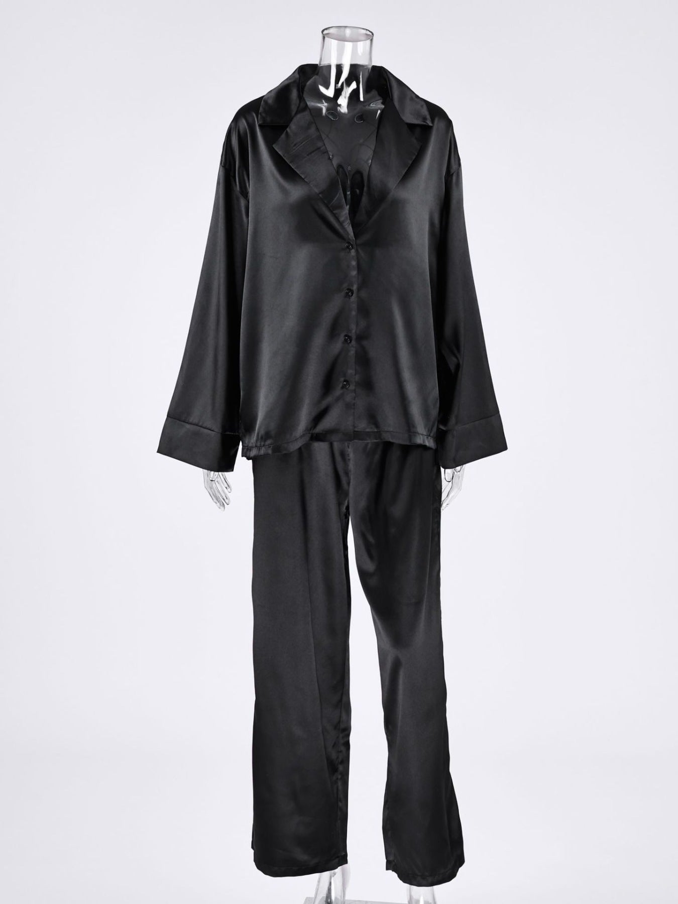 Top and Wide Leg Pants Lounge Set-Free Shipping - aurelia-clothing-8955