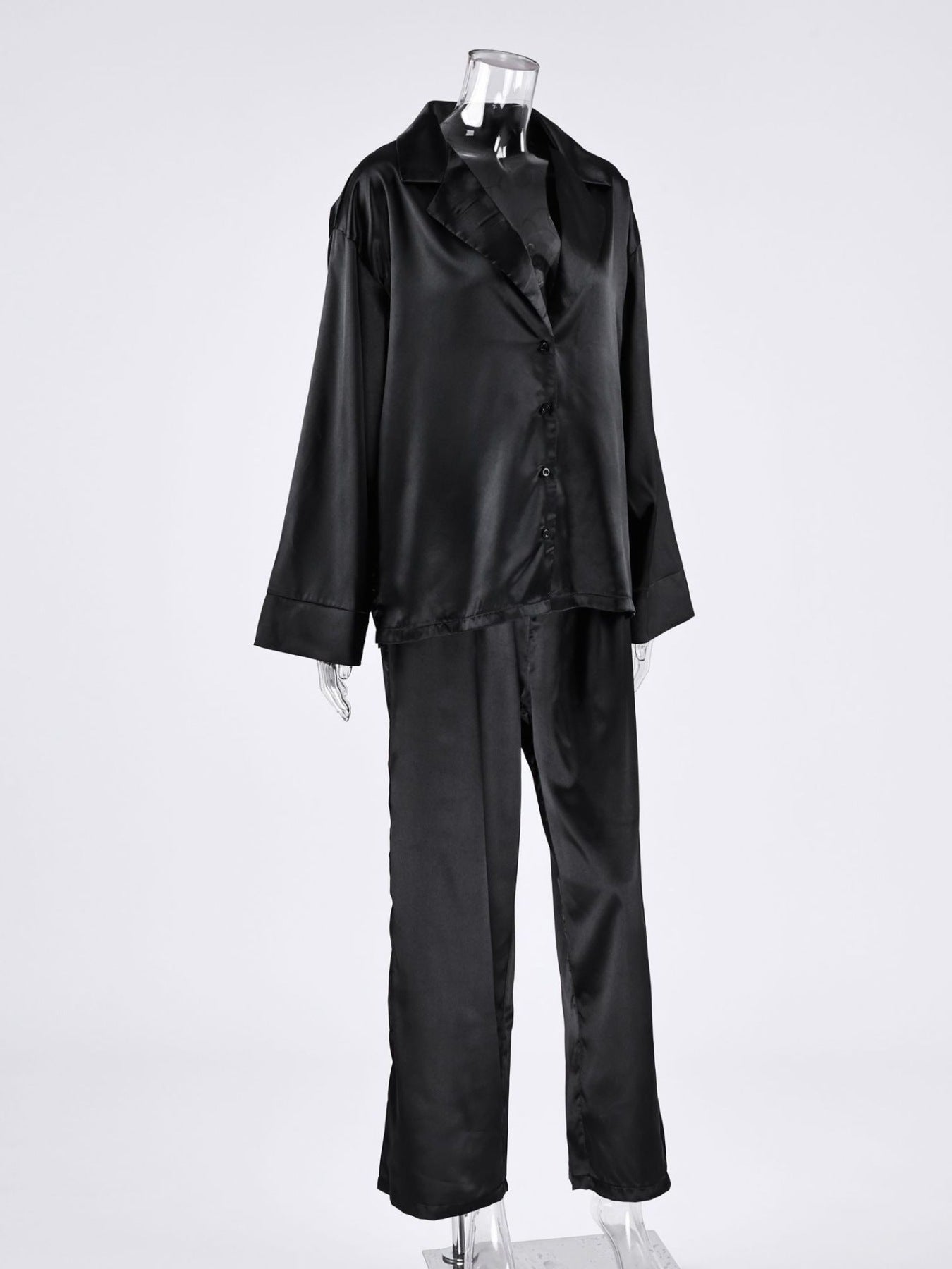 Top and Wide Leg Pants Lounge Set-Free Shipping - aurelia-clothing-8955