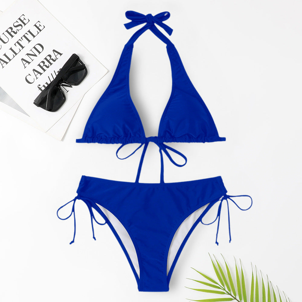 Trendy Floral Lace-Up Swimsuit for Women=Free Shipping - aurelia-clothing-8955