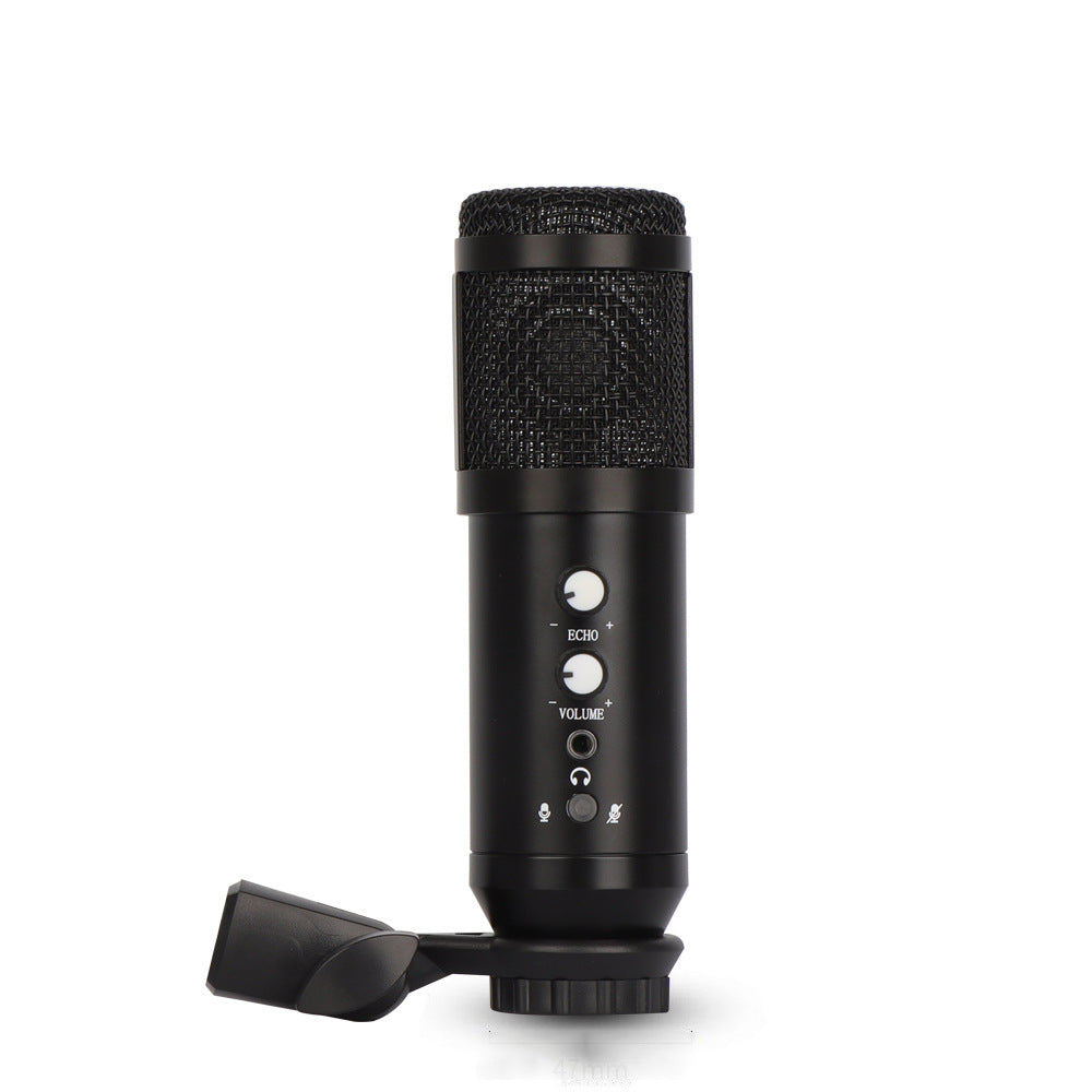 USB Condenser Microphone Mobile Computer Game Live Microphone Live Karaoke Conference Recording Microphone - Free Shipping - aurelia-clothing-8955