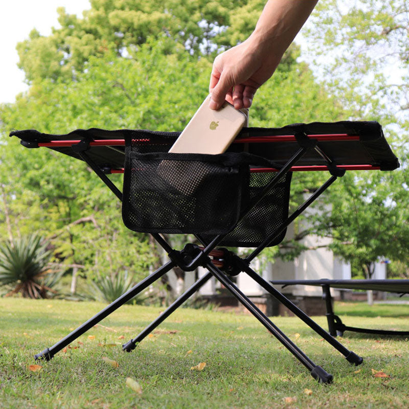 Ultra Light Folding Table Outdoor Camping Camping Car Portable Barbecue Picnic Cup Hole Mobile Phone Bag Small Table - Free Shipping - aurelia-clothing-8955