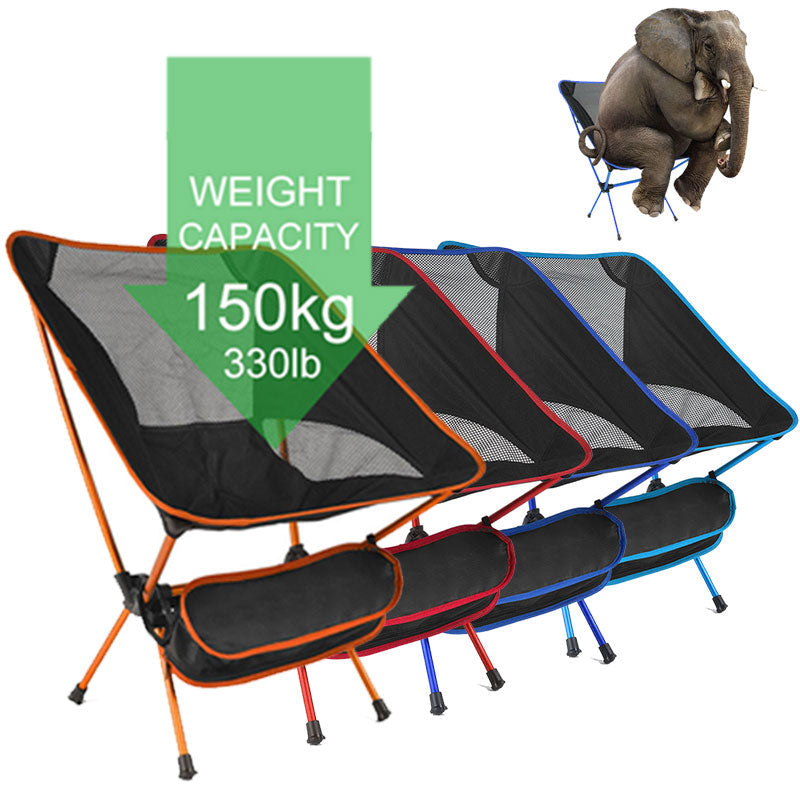 Ultralight Folding Camping Chair Fishing BBQ Hiking Chair Fishing Picnic Chair Outdoor Tools Travel Foldable Beach Seat Chair - Free Shipping - aurelia-clothing-8955