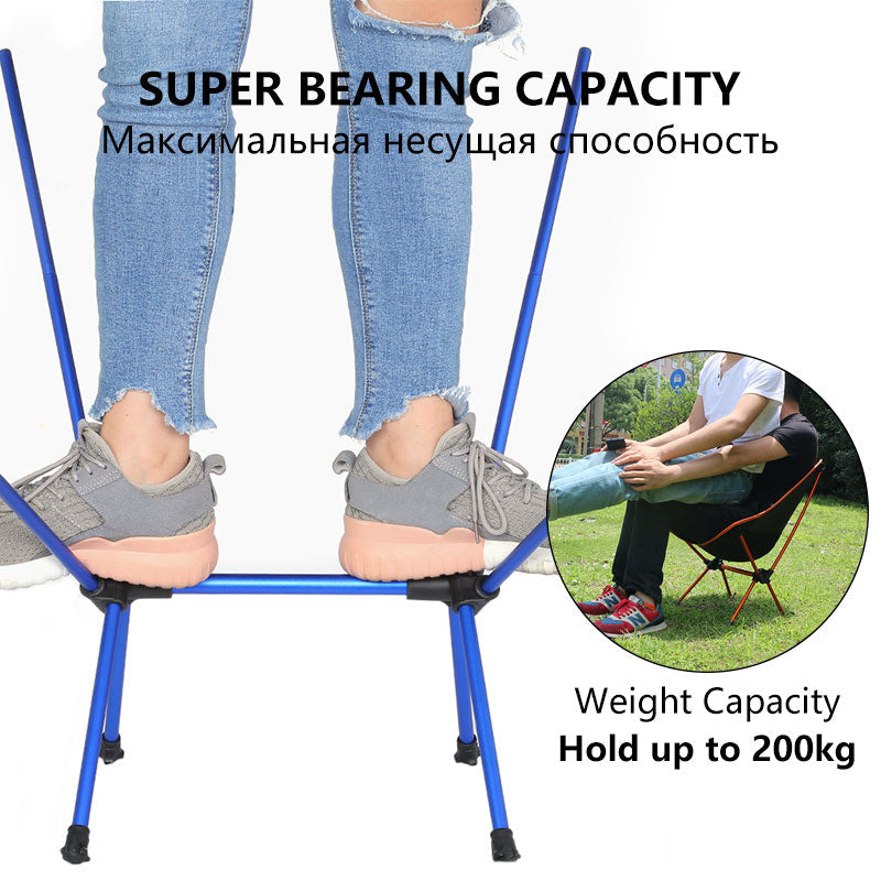 Ultralight Folding Camping Chair Fishing BBQ Hiking Chair Fishing Picnic Chair Outdoor Tools Travel Foldable Beach Seat Chair - Free Shipping - aurelia-clothing-8955