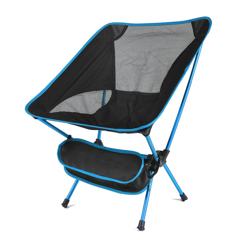 Ultralight Folding Camping Chair Fishing BBQ Hiking Chair Fishing Picnic Chair Outdoor Tools Travel Foldable Beach Seat Chair - Free Shipping - aurelia-clothing-8955