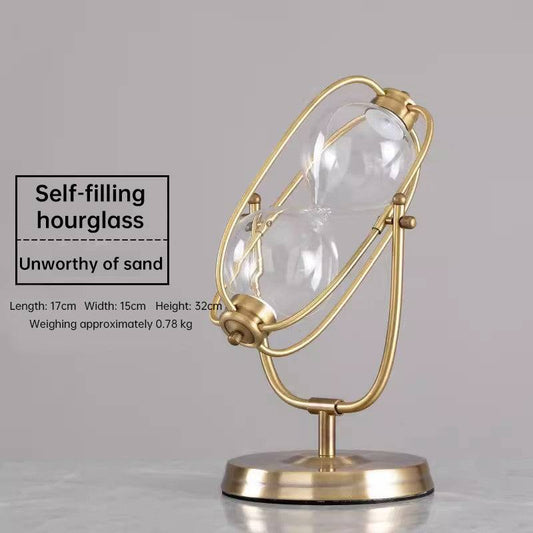 Vintage Metal Hourglass Bottle Sand Clock-Free Shipping - aurelia-clothing-8955