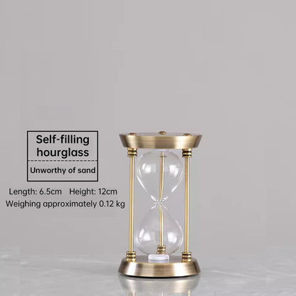 Vintage Metal Hourglass Bottle Sand Clock-Free Shipping - aurelia-clothing-8955