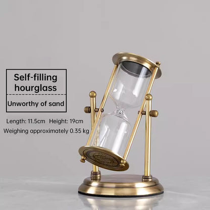 Vintage Metal Hourglass Bottle Sand Clock-Free Shipping - aurelia-clothing-8955