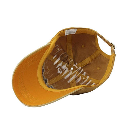 Washed Denim Baseball cap Snapback Hats Casquette  Letter Embroidery Gorras - aurelia-clothing-8955