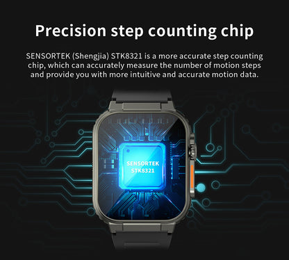 Wholesales smartwatch A70 1.96Inch full touch bt call sport watch A70 best design smart watch bands - Free Shipping - aurelia-clothing-8955