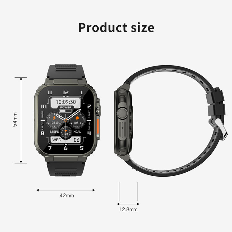Wholesales smartwatch A70 1.96Inch full touch bt call sport watch A70 best design smart watch bands - Free Shipping - aurelia-clothing-8955