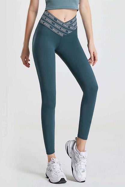 Wide Waistband Sports Pants - aurelia-clothing-8955