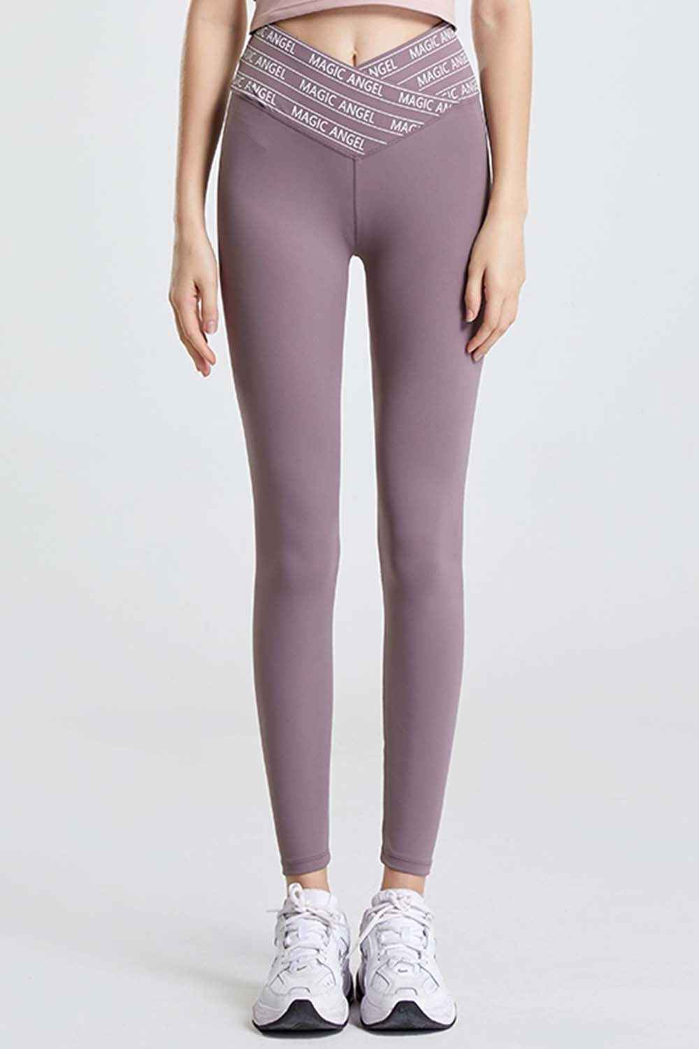 Wide Waistband Sports Pants - aurelia-clothing-8955