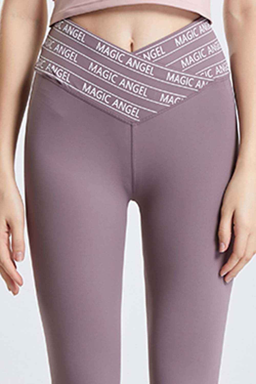 Wide Waistband Sports Pants - aurelia-clothing-8955