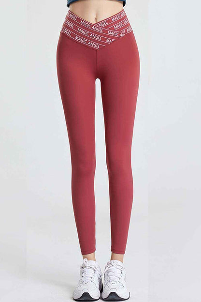 Wide Waistband Sports Pants - aurelia-clothing-8955