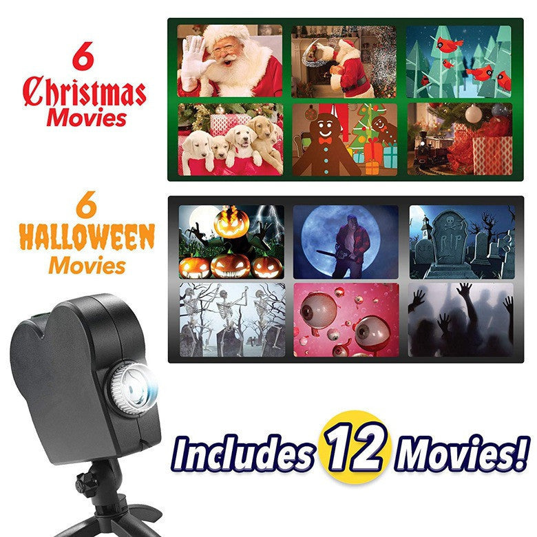 Window Projector Wonderland Christmas Projector TV Halloween Projector - Free Shipping - aurelia-clothing-8955