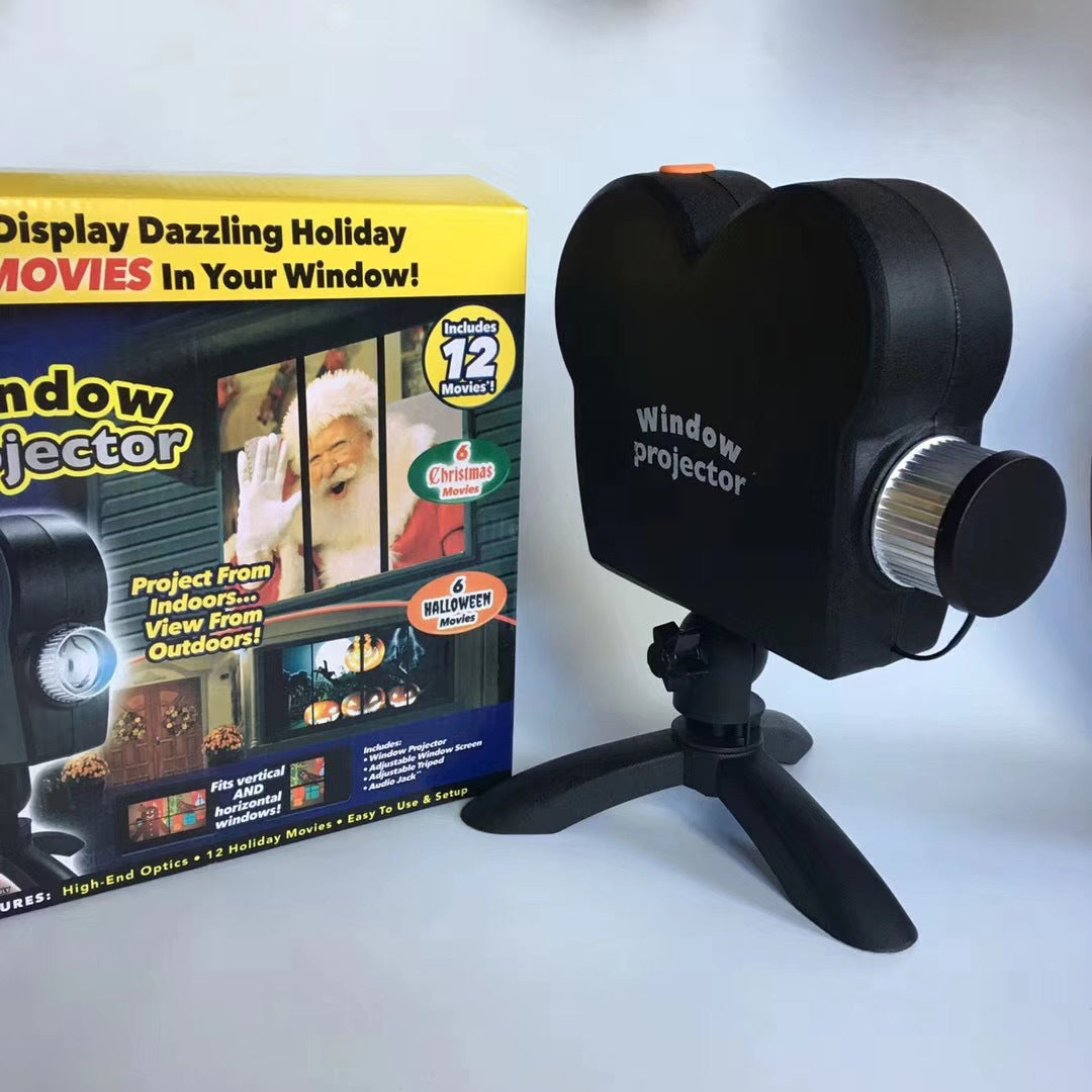 Window Projector Wonderland Christmas Projector TV Halloween Projector - Free Shipping - aurelia-clothing-8955